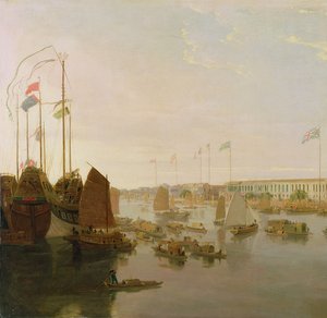 Les usines européennes, Canton (détail)